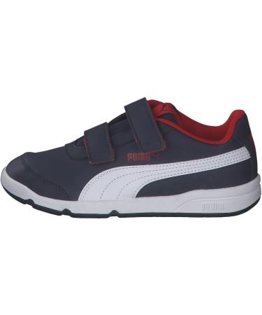 PUMA Kids Stepfleex 2 Sl Ve V Ps Trainers 13 UK Child - Peacoat/White/Scarlet - Buy Online on SooperMarket.com