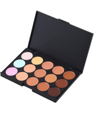 1Pack Professional 15 Colour Concealer Palette Camouflage Contour Cosmetic Set Eye Face Cream Contour Kit - Buy Online on SooperMarket.com