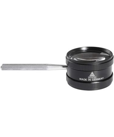 35X Handheld Magnifier Metal High Clarity Reading Glass Portable Loupe Jewelry Magnifier for Seniors Reading Magnifier Glasses - Buy Online on SooperMarket.com