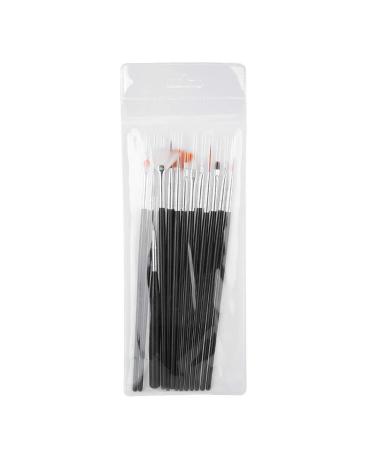 Painting Brush Set 15pcs DIY Nail Art Manicure Pen Tool Kit Dotting Line Drawing