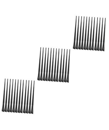 Baluue 36 Pcs Eyeliner Brush Eye Shadow Brush Brush Eyeliner Makeup Tool Brow Brush Black