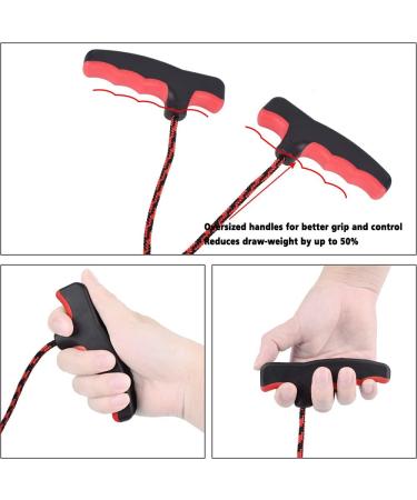EOUS Crossbow Cocking Device Rope Cocker - Red | Easy Draw Pull for Crossbow Strings - Buy Online on SooperMarket.com