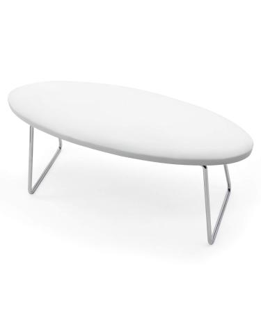 Nail Arm Rest - Professional Microfiber Leather Manicure Hand Cushion Stand in White - Buy Online on SooperMarket.com