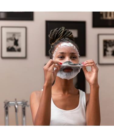 7th Heaven Charcoal Detox Bubble Sheet Face Mask - Purifying Charcoal & Oxygen Bubbles for All Skin Types - Quick Pore Cleansing - Buy Online on SooperMarket.com