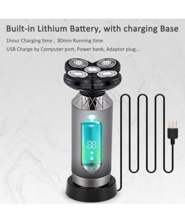 GeRRiT Electric Razor for Men - 4 in 1 Waterproof Rechargeable Shaver & Beard Trimmer | International Shipping - Buy Online on SooperMarket.com