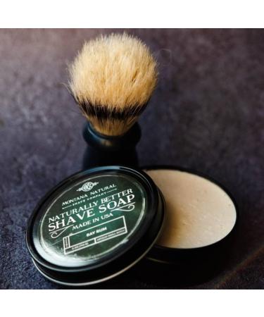 MNSC Old Faithful Artisan Small Batch Shave Soap | Hypoallergenic All-Natural & Handcrafted for a Smooth Nick-Free Shave | International Shipping Available - Buy Online on SooperMarket.com