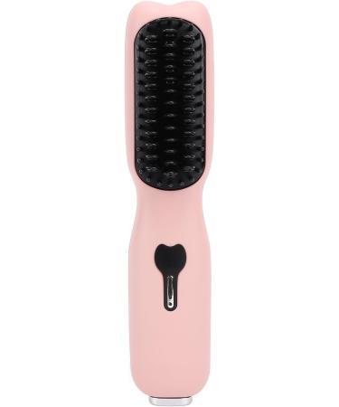 TOPINCN Hair Straightener Brush - 2-in-1 Electric Hot Comb with 11 Temperature Settings | Portable Anti-Scald Straightening Brush for Travel - Buy Online on SooperMarket.com