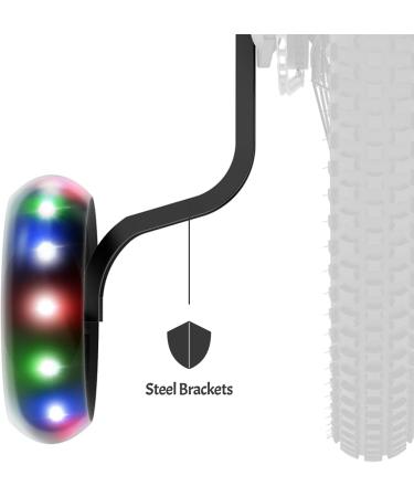 Jetson Electric Bike Spark Light-Up Training Wheels | Motion Activated 4 Inch Wheels for 12-20-inch Bikes | Durable Steel Brackets | Ages 3 - Buy Online on SooperMarket.com