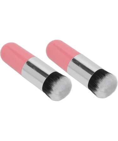 Beauty 2Pcs Adorable Pink Chubby Foundation Brush Utensil Single Tool Household Cosmetic Glam Cute Travel Case Tool Tool Brush Brush Brush Perfect for Daily Use or Adventure Glam - Buy Online on SooperMarket.com