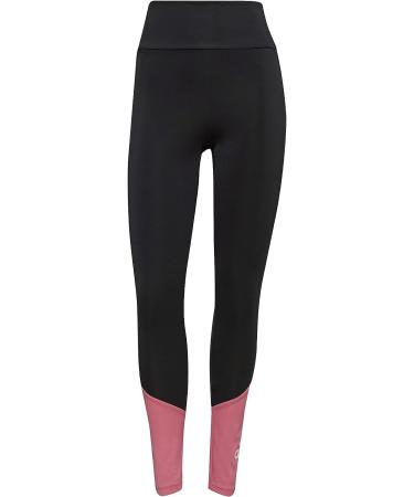 adidas Women's Big Logo Sport Tights - Small - Black/Rose Tone/White - Buy Online on SooperMarket.com