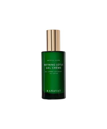 RANAVAT Refining Lotus Gel Cream - Hydrating Gel Moisturizer & Pore Minimizer Improves Radiance & Texture with Hyaluronic Acid & Floral Ketoacids (1.7 oz)