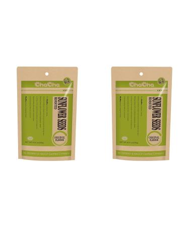 Chacha roasted original sunflower seeds.A delicious healthy snack from China.Premium quality.Contents: 1 x 230 g.(Pack with 2) 228 g (2 pack)