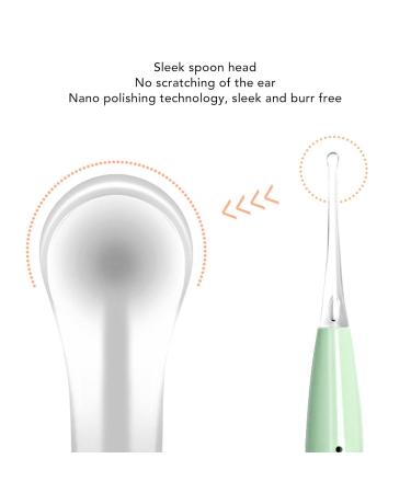 USB Kids Ear Cleaner Kit | Gentle Earwax Removal Tool for Travel | Rechargeable Spoon - Buy Online on SooperMarket.com