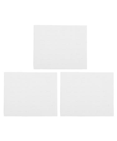 Self Adhesive Eyelash Strips 3 Sheets Long Lasting Reusable Self Adhesive Eyelash Strips for False Eyelashes (6mm)