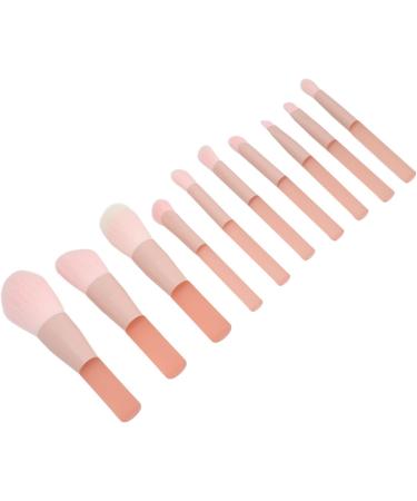 Mini Synthetic Makeup Brush Mini Makeup Brush Pink Fluffy with Storage Bag for Christmas - Buy Online on SooperMarket.com