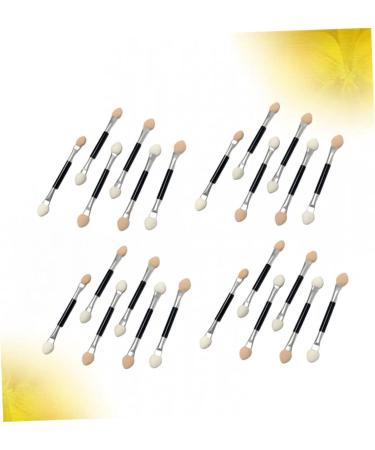 WOONEKY 30pcs Brush Eyeshadow Sponge Tipped Oval Makeup Tool Eye Shadow Applicator Makeup Eyeshadow Brush - Buy Online on SooperMarket.com
