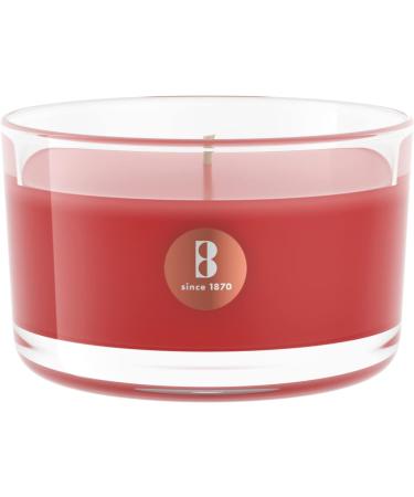 Bolsius Moods Scented Candle - Pomegranate Glass Red Small | Real Scents & Cotton Wick | International Shipping - Buy Online on SooperMarket.com