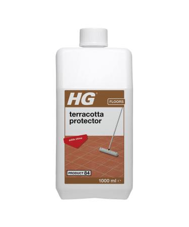 HG Terracotta Floor Protector 84 Shine & Seal Polish Barrier Protection Guard Layer for Natural Stone Concentrated Mopping Cleaner with Fresh Scent - 1 Litre (192100106)