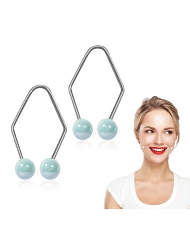 Dimple Makers Face Dimple Trainer Dimple Trainer for the face Dimple Maker for Face Smile Beauty Exerciser Facial Smile Maker Trainer (Himmelblau)