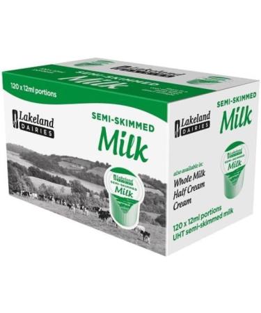 Douwe Egberts Pure Gold 1x750g & 120x12ml Lakeland Semi Skimmed Milk Pots Bundle - Buy Online on SooperMarket.com
