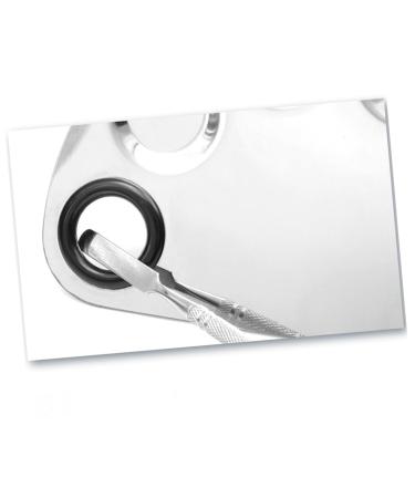 Shop 2 Sets Stainless Steel Makeup & Nail Art Palette Kit - International Shipping Available - Buy Online on SooperMarket.com