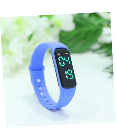 Buy Yardwe Kids' Smart Digital Watch - Safe Arm Bands & Fitness Tracker - Blue Intelligent Bracelet for Children - Buy Online on SooperMarket.com
