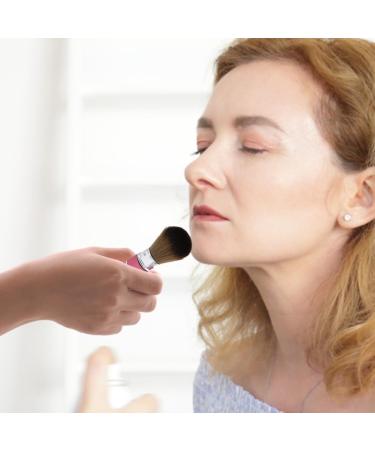 1PC Retractable Powder Brush Travel Nail Dust Brush Portable Face Blush Brush with Cover Red - Buy Online on SooperMarket.com