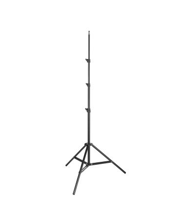 Fovitec 7'6" Spring Cushioned Collapsible Background Stand Kit with Clip for Pop Up Backdrops, Chroma Key Green Screens, and Foldable Disc Reflectors classic