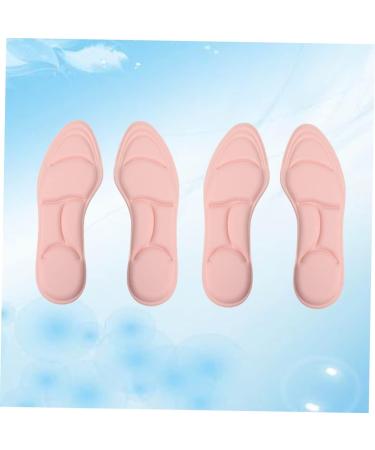 Healeved High Heel Inserts for Women - 2 Pairs Orthotic Insoles with Arch Support and Absorption Pad - Pink, 25X8.8cm - Buy Online on SooperMarket.com