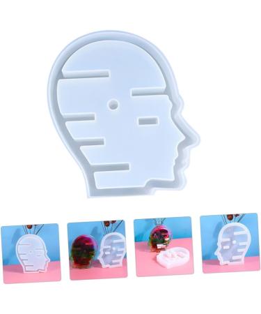 Silicone Mold DIY Mold Reusable Mold Mould for DIY Adornment Mould DIY Mould Decoration Mold Ornament Mold Decorative Mold Casting Mold Accessories Epoxy White Silica Gel - Buy Online on SooperMarket.com