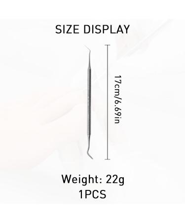 Stainless Steel Corner Lifter Foot Care Instrument - 17 cm Nail Shaver & Cleaner for Ingrown Toenails | Podology Tools - Buy Online on SooperMarket.com
