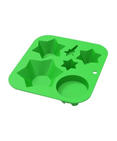 Cabilock Candy Chocolate 2pcs Biscuit Mold Silicone Molds Silicone Cake Baking DIY Mold Simple Mold Grill Plate Epoxy Resin