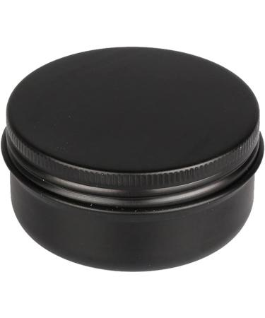 Buy 24-Pack 50ml Matte Black Aluminum Screw Cap Cream and Candle Containers | Eco-Friendly Cosmetic Cans | International Shipping Available - Buy Online on SooperMarket.com