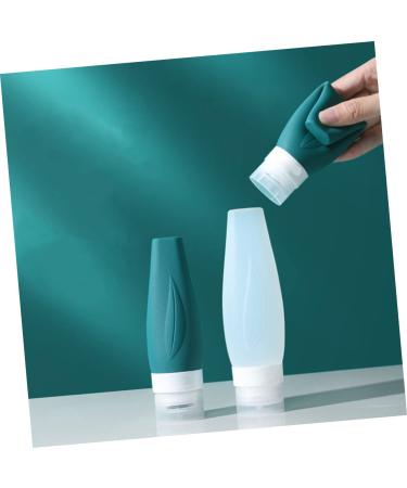 Flexible Silicone Squeeze Bottles Set - Travel Toiletries & Makeup Storage - Ideal for Lotion and Cosmetics - Buy Online on SooperMarket.com
