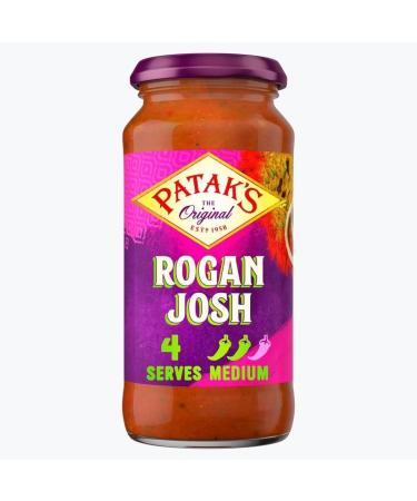 Curry Sauce Bundle with Patak Jalfrezi Curry Sauce Jar 450g Madras Sauce Jar 450g and Rogan Josh Sauce Jar 450g (3 Pack) - Buy Online on SooperMarket.com