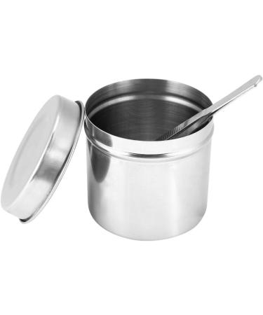 Stainless Steel Disinfection Jar with Tweezers(9cm) - Buy Online on SooperMarket.com