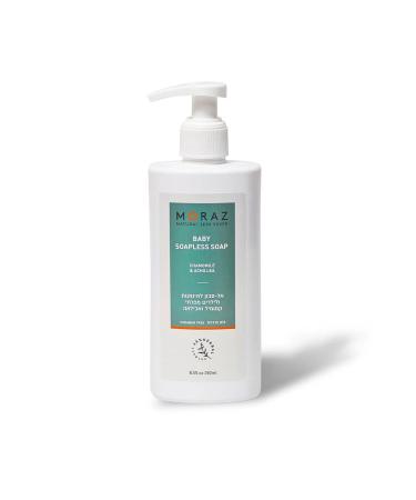 Moraz Baby Soapless Soap - Herbal Gentle Baby Wash - Soothing Body Wash with Chamomile - Baby Soap to Nourish and Protect Sensitive Skin - 8.5 oz
