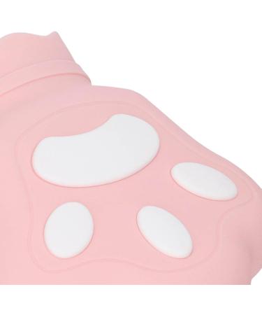 Bear Paw Hot Water Bag - Silicone Hot Water Bottle | Compact Reusable Dual Use for Office (Pink) - Shop Now! - Buy Online on SooperMarket.com