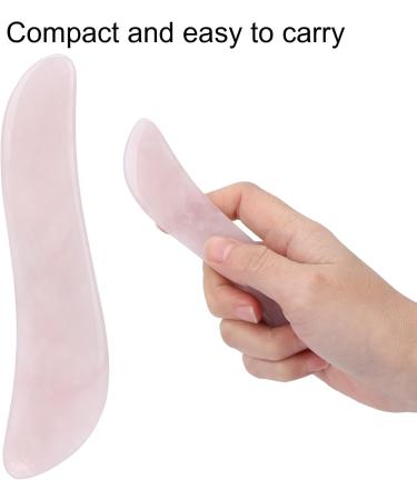 Jade Stone Gua Sha Board - Portable S-Shaped Massage Tool for Women | Perfect for Home & Beauty Salon - Buy Online on SooperMarket.com