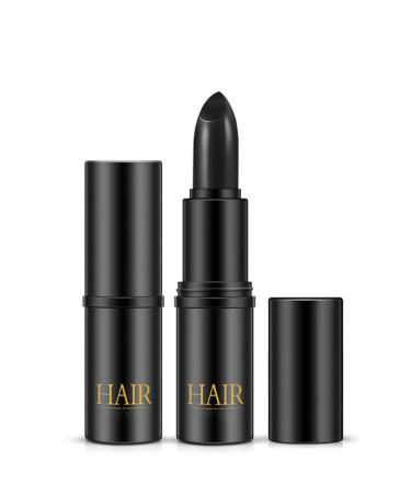 1PC Temporary Hair Color Modified Cream Color Repair Stick Hair Line Concealer Portable Hair Dye Kit Root Cover Up for Modify Your Hair Color(Black) Hair Powder Root Cover up