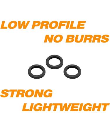 Dr.Fish 50 Pack Stainless Steel Fly Fishing Tippet Rings - 2mm/2.5mm - Lightweight Low Profile for Trout, Salmon, Crappie, Bluegill, Steelhead - Buy Online on SooperMarket.com