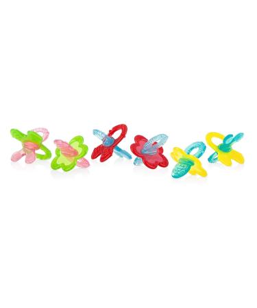 Nuby Chewbies Silicone Teether  Colors May Vary