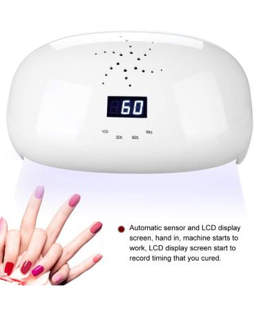 78W UV LED Nail Lamp - Automatic Sensor & Fan Dual Light Nail Dryer for Home & Salon - EU Shipping Available - Buy Online on SooperMarket.com