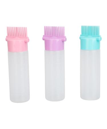 Huairdum Hair Oil Applicator Versatile Squeeze 6 Oz Root Comb Applicator Bottle for Salon
