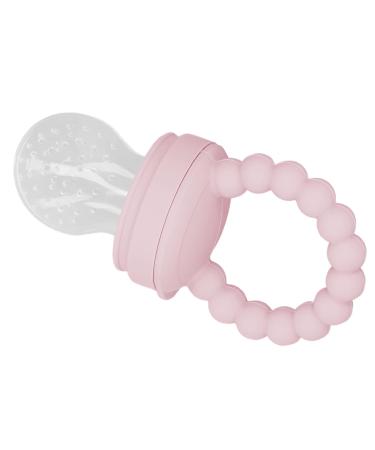 Removable Food Supply Pacifier - Safe Fruit Feeder for Babies (Pale Pink) | International Shipping - Buy Online on SooperMarket.com