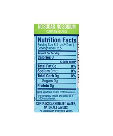 Polar Beverages Seltzer Sparkling Water Variety Pack - 12 x 20 Ounce Flavored Seltzer Drinking Water - Buy Online on SooperMarket.com