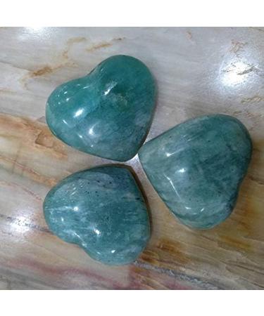 Natural Crystal Rough 3pcs Pretty Gorgeous Natural Stone Heart Crystal Stone - Buy Online on SooperMarket.com