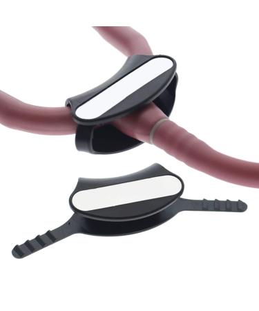 2 Pack - Yoke Stethoscope ID Tag for Cardio Steth Sizes - Blank with Write on Surface for Customizing and Personalizing (Compatible with Cardio/Cardiology) by Specialist ID (Black) 2 Pack Black