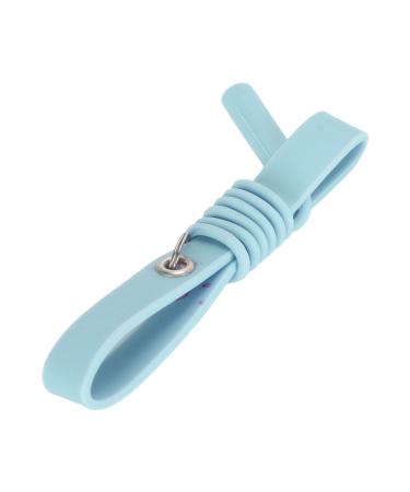 Lash Tweezers Holder Protector Corrosion Resistance Tweezers Wrist Band Skin Friendly Flexible Buckle High Elasticity for Eyelash Grafting (Blue)