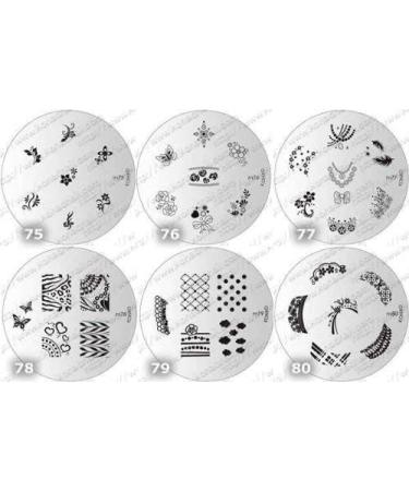Konad Stamping Stencils M70 - Premium Nail Art Supplies for Creative Designs | International Shipping Available - Buy Online on SooperMarket.com